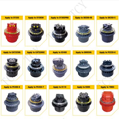 OK413350 Feinantrieb A6VE107 für die Baggermaschine XCMG 470 XCMG490